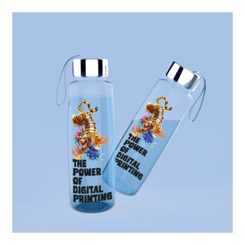 Trinkflasche aus Glas 500ml Transparent
