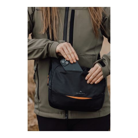 Nordic Drift Trail RCS Crossbody-Bag 4L schwarz-orange | ohne Werbeanbringung | Nicht verfügbar | Nicht verfügbar