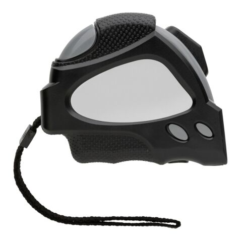 Auto-Stop-Maßband aus recyceltem Kunststoff, 8m/25mm schwarz | ohne Werbeanbringung | Nicht verfügbar | Nicht verfügbar