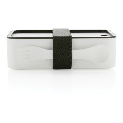 GRS RPP Lunchbox mit Göffel weiß | ohne Werbeanbringung | Nicht verfügbar | Nicht verfügbar