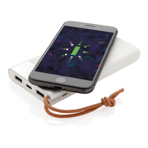 Aria 8.000 mAh 5W Wireless Charging Powerbank weiß | ohne Werbeanbringung | Nicht verfügbar | Nicht verfügbar | Nicht verfügbar