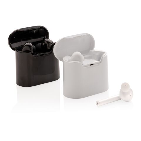 Liberty kabellose Kopfhörer in Ladebox schwarz | ohne Werbeanbringung | Nicht verfügbar | Nicht verfügbar