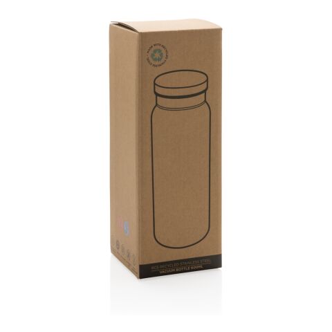 RCS recycelte Stainless Steel Vakuumflasche 600ml schwarz-schwarz | ohne Werbeanbringung | Nicht verfügbar | Nicht verfügbar