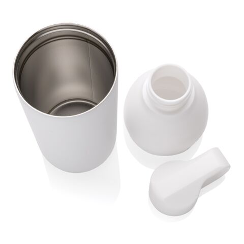Flow Vakuumflasche aus RCS recyceltem Stainless-Steel weiß | ohne Werbeanbringung | Nicht verfügbar | Nicht verfügbar
