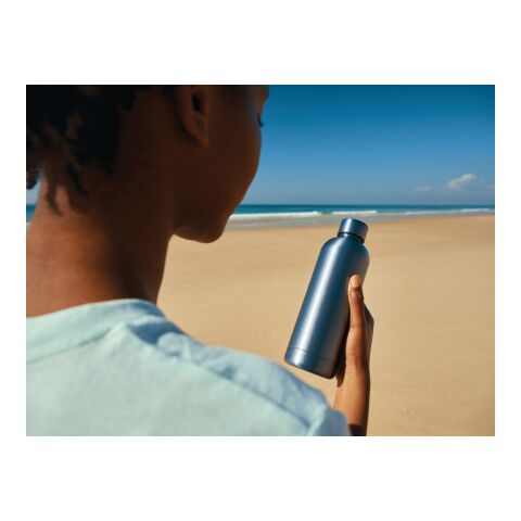 Impact Thermosflasche aus RCS-recyceltem rostfreien Stahl hellblau | ohne Werbeanbringung | Nicht verfügbar | Nicht verfügbar