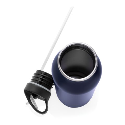 Deluxe Sportflasche aus Edelstahl navy blau | ohne Werbeanbringung | Nicht verfügbar | Nicht verfügbar | Nicht verfügbar