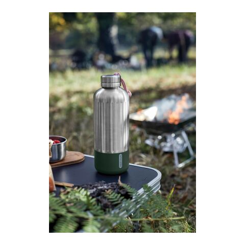 Black+Blum Explorer isolierte Wasserflasche groß, 850ml Olivgrün | ohne Werbeanbringung | Nicht verfügbar | Nicht verfügbar
