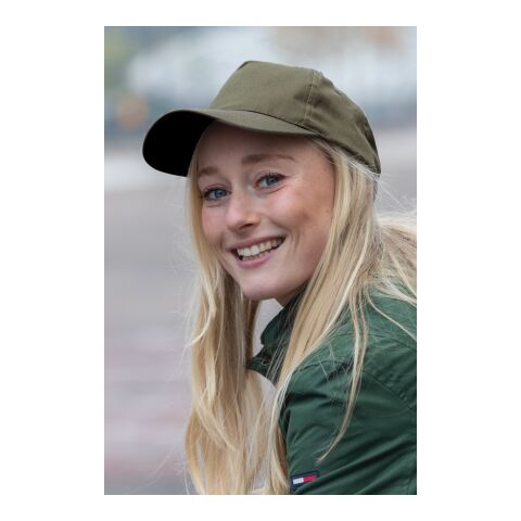 Impact 5 Panel Kappe aus 190gr rCotton mit AWARE™ Tracer grün | ohne Werbeanbringung | Nicht verfügbar | Nicht verfügbar | Nicht verfügbar