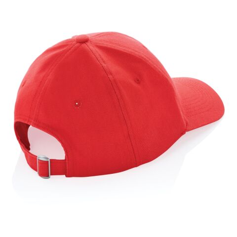 Impact 6 Panel Kappe aus 280gr rCotton mit AWARE™ Tracer Sattes Rot | ohne Werbeanbringung | Nicht verfügbar | Nicht verfügbar | Nicht verfügbar