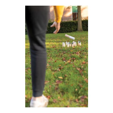 Outdoor Wurfspiel aus Holz braun | ohne Werbeanbringung | Nicht verfügbar | Nicht verfügbar