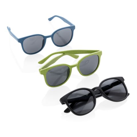 ECO Weizenstroh Sonnenbrille schwarz | ohne Werbeanbringung | Nicht verfügbar | Nicht verfügbar