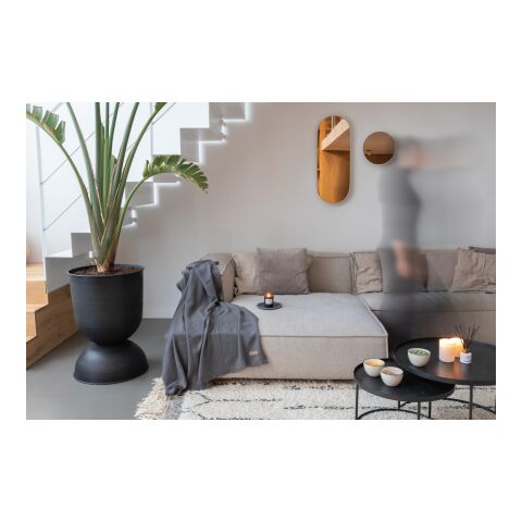 Ukiyo Aware™ Polylana® gewebte Decke 130x150cm grau | ohne Werbeanbringung | Nicht verfügbar | Nicht verfügbar | Nicht verfügbar