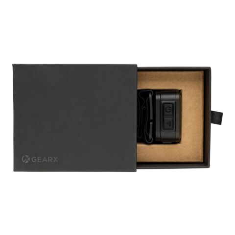 Gear X Hochleistungs-Kopflampe aus RCS rPlastik schwarz-grau | ohne Werbeanbringung | Nicht verfügbar | Nicht verfügbar