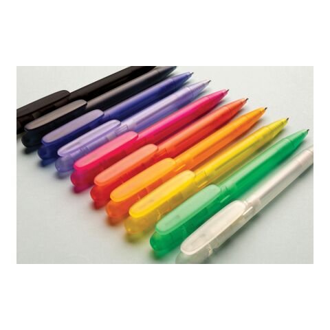 Devin transparenter Stift aus GRS zertifiziertem rABS schwarz | ohne Werbeanbringung | Nicht verfügbar | Nicht verfügbar