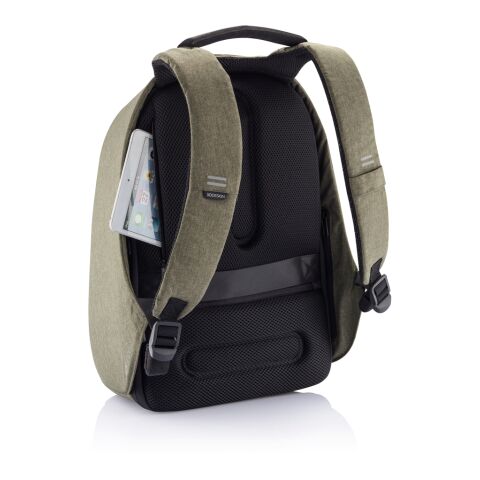 Bobby Hero Regular Anti-Diebstahl-Rucksack grün-schwarz | ohne Werbeanbringung | Nicht verfügbar | Nicht verfügbar