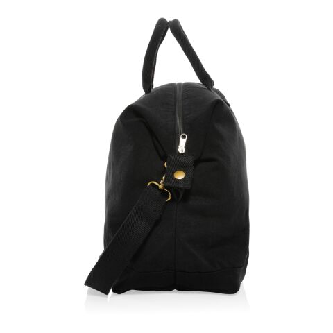 Kezar AWARE™ 500g/m² Wochenendtasche aus recyceltem Canvas schwarz | ohne Werbeanbringung | Nicht verfügbar | Nicht verfügbar | Nicht verfügbar