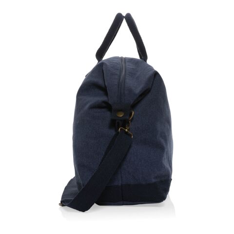 Kezar AWARE™ 500g/m² Wochenendtasche aus recyceltem Canvas marineblau | ohne Werbeanbringung | Nicht verfügbar | Nicht verfügbar | Nicht verfügbar