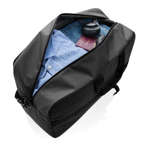 Armond AWARE™ RPET Weekend-Duffel schwarz | ohne Werbeanbringung | Nicht verfügbar | Nicht verfügbar