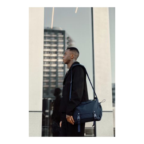 KENTO URBAN 15,6" Messenger aus RCS recyceltem Nylon marineblau | ohne Werbeanbringung | Nicht verfügbar | Nicht verfügbar | Nicht verfügbar