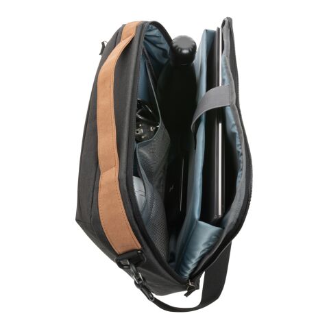 Impact AWARE™ 300D Two-Tone Deluxe 15.6" Laptop-Tasche schwarz | ohne Werbeanbringung | Nicht verfügbar | Nicht verfügbar