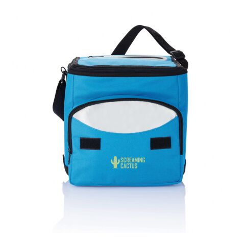 Kühltasche faltbar blau-silber | ohne Werbeanbringung | Nicht verfügbar | Nicht verfügbar