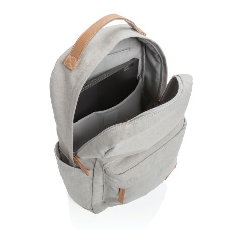 Impact AWARE™ 16 oz. rCanvas Rucksack grau | ohne Werbeanbringung | Nicht verfügbar | Nicht verfügbar | Nicht verfügbar