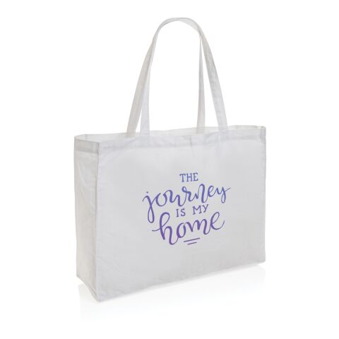 Impact AWARE™ recycelte Baumwoll-Shopper 145gr weiß | ohne Werbeanbringung | Nicht verfügbar | Nicht verfügbar | Nicht verfügbar