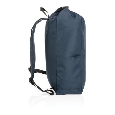 Impact AWARE™ RPET Basic Rolltop-Rucksack marineblau | ohne Werbeanbringung | Nicht verfügbar | Nicht verfügbar | Nicht verfügbar