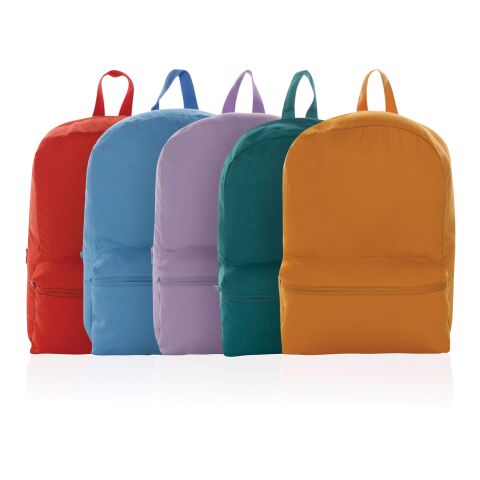 Impact Aware™ 285g/m² Rucksack aus Recycled Canvas Sonnenuhr Orange | ohne Werbeanbringung | Nicht verfügbar | Nicht verfügbar | Nicht verfügbar