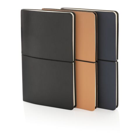 Modern Deluxe Softcover A5 Notizbuch schwarz | ohne Werbeanbringung | Nicht verfügbar | Nicht verfügbar