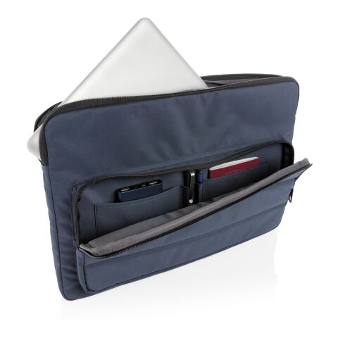 Impact AWARE™ RPET 15,6" Laptop-Sleeve marineblau | ohne Werbeanbringung | Nicht verfügbar | Nicht verfügbar