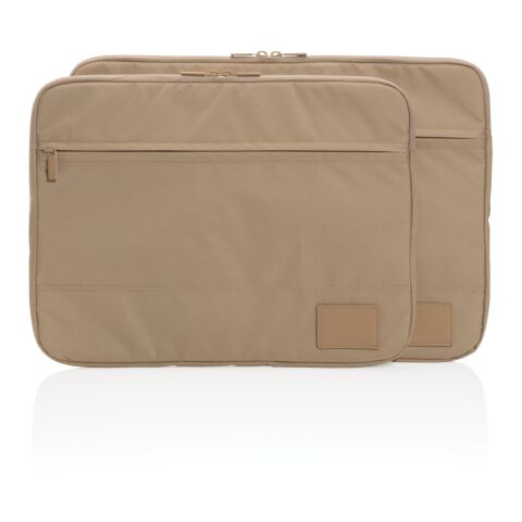 "Impact AWARE™ 14"" Laptop-Sleeve" braun | ohne Werbeanbringung | Nicht verfügbar | Nicht verfügbar