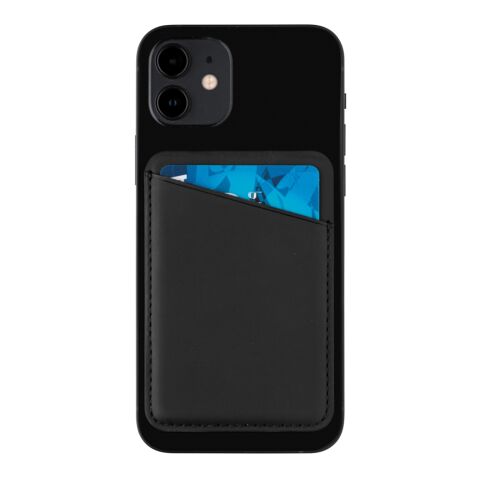 Magnetischer Phone-Kartenhalter schwarz | ohne Werbeanbringung | Nicht verfügbar | Nicht verfügbar