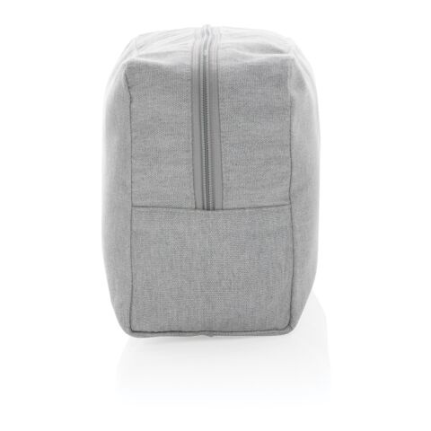 Impact Aware™ 285g/m² Kosmetiktasche aus ungefärbtem Canvas grau | ohne Werbeanbringung | Nicht verfügbar | Nicht verfügbar | Nicht verfügbar