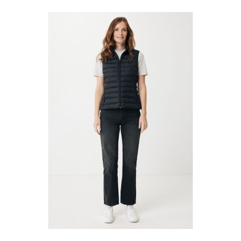 Iqoniq Meru Damen Bodywarmer aus recyceltem Polyester schwarz | XXXL | ohne Werbeanbringung | Nicht verfügbar | Nicht verfügbar | Nicht verfügbar