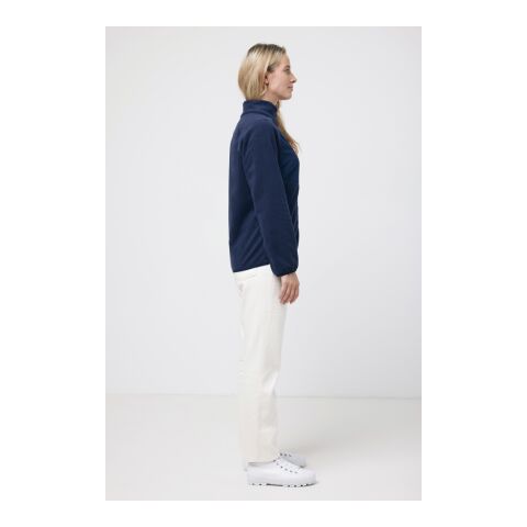 Iqoniq Talung Mikrofleece Jacke aus recyceltem Polyester navy blau | XXS