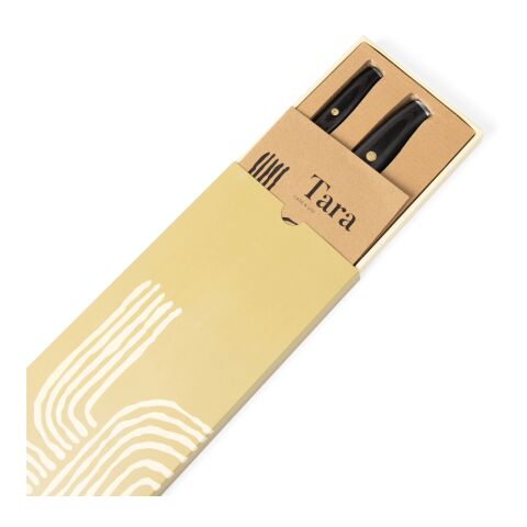 VINGA Tara Chef-Set aus RCS recyceltem Stahl Stahl-schwarz | ohne Werbeanbringung | Nicht verfügbar | Nicht verfügbar