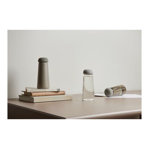 VINGA Erie 450ml Vakuumflasche aus RCS recyceltem Stahl braun | ohne Werbeanbringung | Nicht verfügbar | Nicht verfügbar