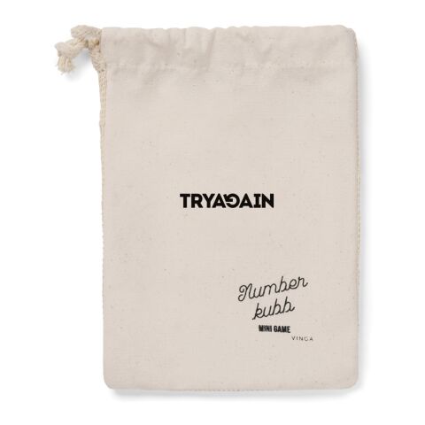 VINGA Muge Mini Zahlen-Spiel braun | ohne Werbeanbringung | Nicht verfügbar | Nicht verfügbar