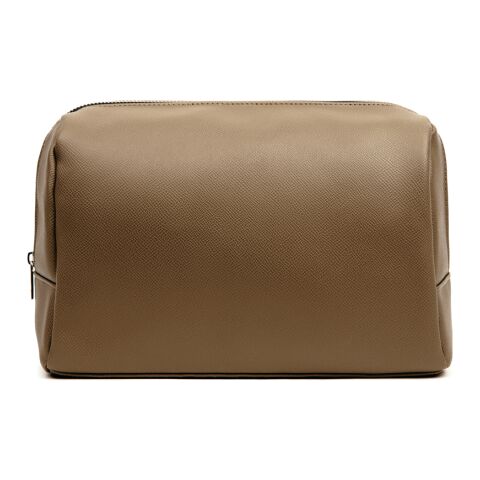 VINGA Bermond Kulturtasche aus RCS recyceltem PU braun | ohne Werbeanbringung | Nicht verfügbar | Nicht verfügbar