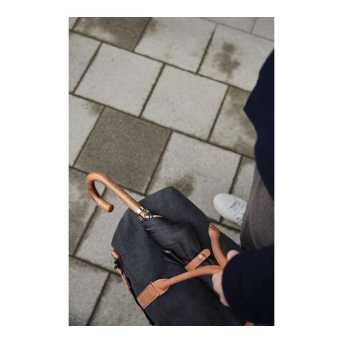 VINGA Bosler AWARE™ Regenschirm aus recyceltem PET schwarz | ohne Werbeanbringung | Nicht verfügbar | Nicht verfügbar