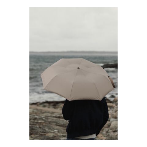 VINGA Baltimore AWARE™ RPET 21“ Regenschirm greige