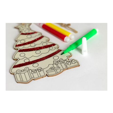 Weihnachtsschmuck Tanne holzfarben | ohne Werbeanbringung | Nicht verfügbar | Nicht verfügbar