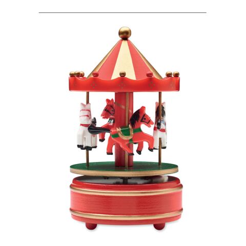 Mini-Karussell-Spieldose bunt
