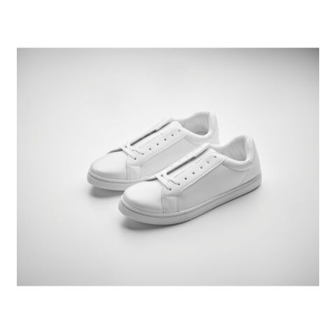 Turnschuhe aus PU Gr. 43 weiß | ohne Werbeanbringung | Nicht verfügbar | Nicht verfügbar | Nicht verfügbar