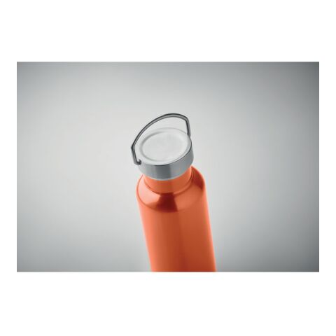 Doppelwandige Flasche 500 ml im Kannenlook orange | ohne Werbeanbringung | Nicht verfügbar | Nicht verfügbar | Nicht verfügbar