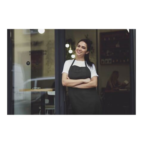 Küchenschürze recy. Baumwolle schwarz | ohne Werbeanbringung | Nicht verfügbar | Nicht verfügbar | Nicht verfügbar