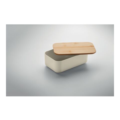 Lunchbox PLA Mais 1000ml beige | ohne Werbeanbringung | Nicht verfügbar | Nicht verfügbar | Nicht verfügbar
