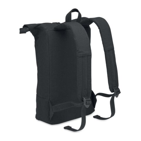 15&quot; Rolltop-Laptop-Rucksack schwarz | ohne Werbeanbringung | Nicht verfügbar | Nicht verfügbar | Nicht verfügbar