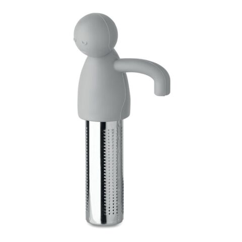 Tee-Ei Edelstahl/Silikon grau | ohne Werbeanbringung | Nicht verfügbar | Nicht verfügbar